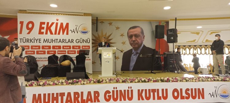VALİ BİLMEZ, 693 MAHALLE MUHTARIYLA BULUŞTU