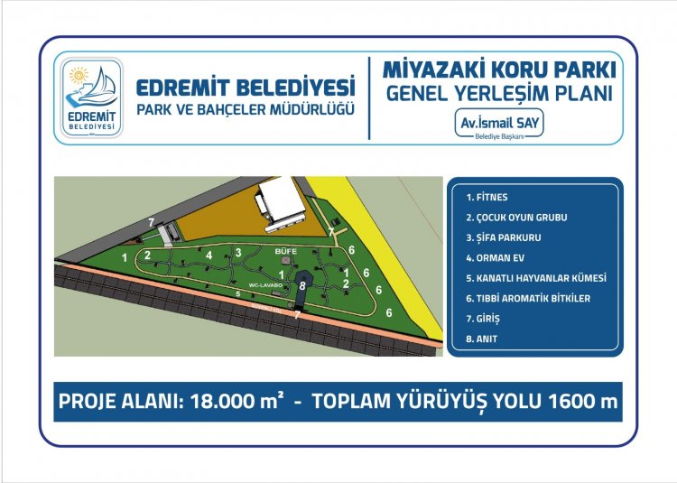 Van’da Yardım Gönüllüsü Miyazaki Koru Parkı  açıldı