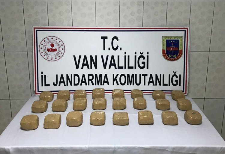 VAN İL JANDARMA EKİPLERİNCE UYUŞTURUCU OPERASYONU