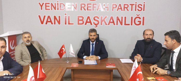 Yeniden Refah Partisi Van'da 3. Yılını Kutladı