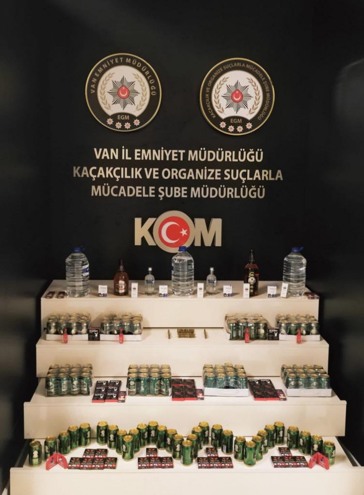 Van İl Emniyet Müdürlüğü Kaçakçılara Ağır Darbe İndirdi!