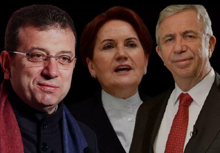 Meral Akşener, İmamoğlu'yla ve Yavaşla, Kongrede Buluştu