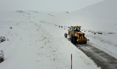 BÜYÜKŞEHİR BELEDİYESİ, KAPALI YOLLARI AÇMAYA BAŞLADI!