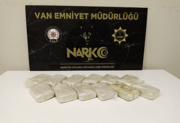 Van İl Emniyet Müdürlüğü Ekiplerince Uyuşturucu Operasyonu