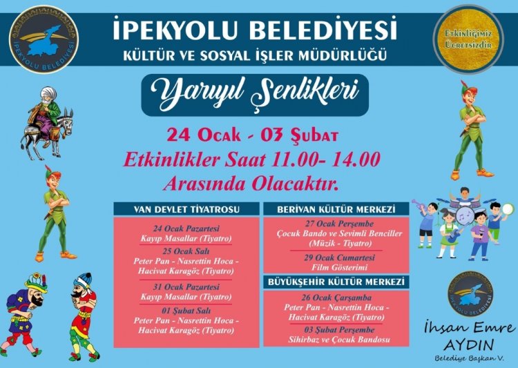 İPEKYOLU YARIYIL ŞENLİKLERİNE HAZIR!