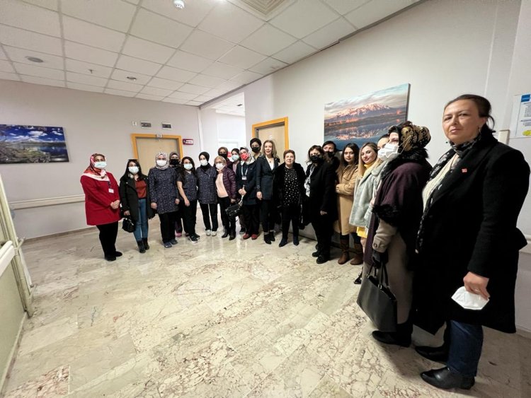 CHP’Lİ KADINLAR,KADINLAR GÜNÜNDE SAHADAYDI!