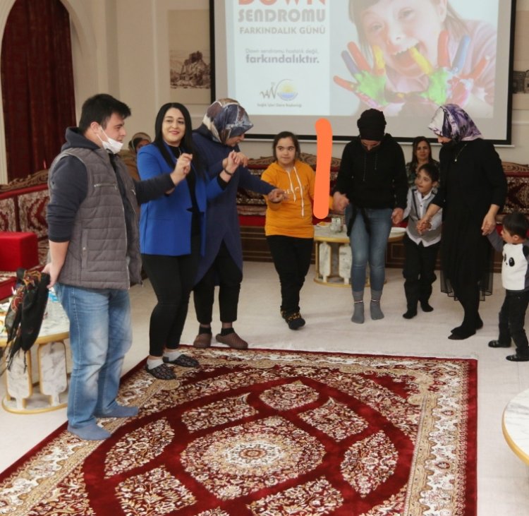 VAN BÜYÜKŞEHİR BELEDİYESİNDEN ‘21 MART DÜNYA DOWN SENDROMU FARKINDALIK GÜNÜ' ETKİNLİĞİ