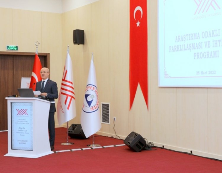 ERCİYES ÜNİVERSİTESİNDE  ARAŞTIRMA ÜNİVERSİTELERİ TOPLANTISI GERÇEKLEŞTİRİLDİ!