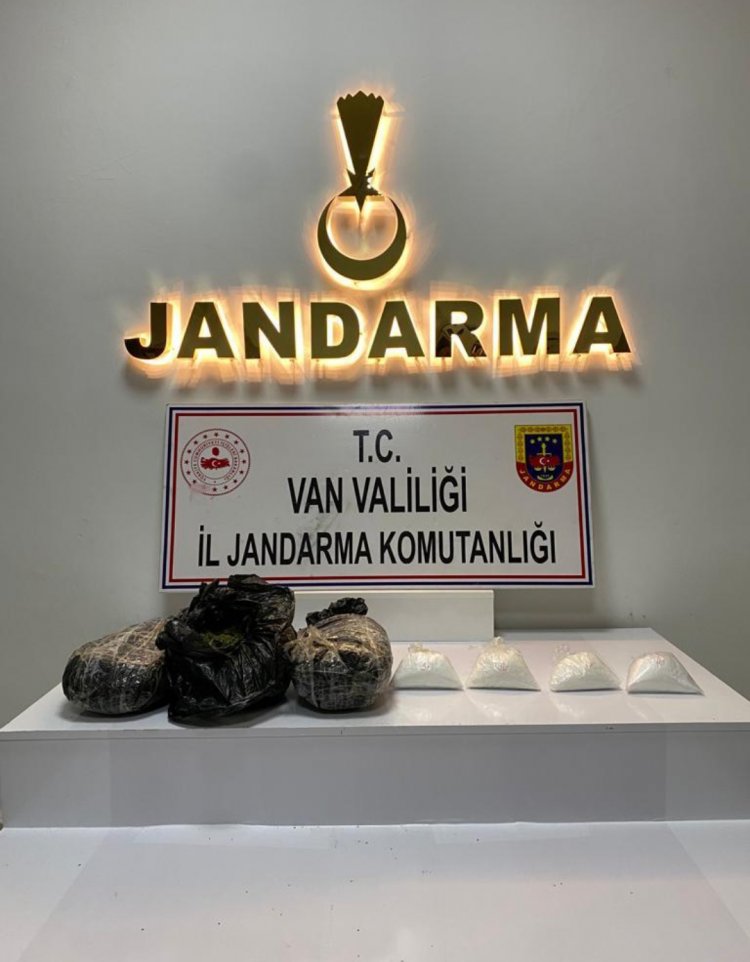 VAN'IN BAŞKALE İLÇESİNDE UYUŞTURUCU OPERASYONU SONUCU KİLOLARCA MADDE ELE GEÇİRİLDİ!