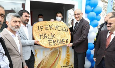İPEKYOLU BELEDİYESİ'DE HALK EKMEĞİ SATIŞLARINA START VERDİ