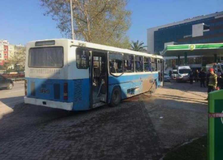 BURSA'DA İNFAZ KORUMA MEMURLARINI TAŞIYAN ARACA BOMBALI SALDIRI GERÇEKLEŞTİRİLDİ!