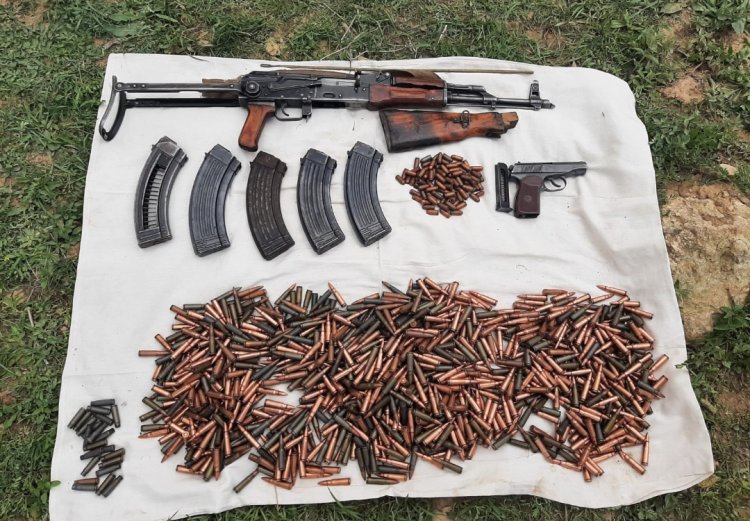 VAN'DA PKK/KCK OPERASYONUNDA YÜZLERCE MÜHİMMAT ELE GEÇİRİLDİ!