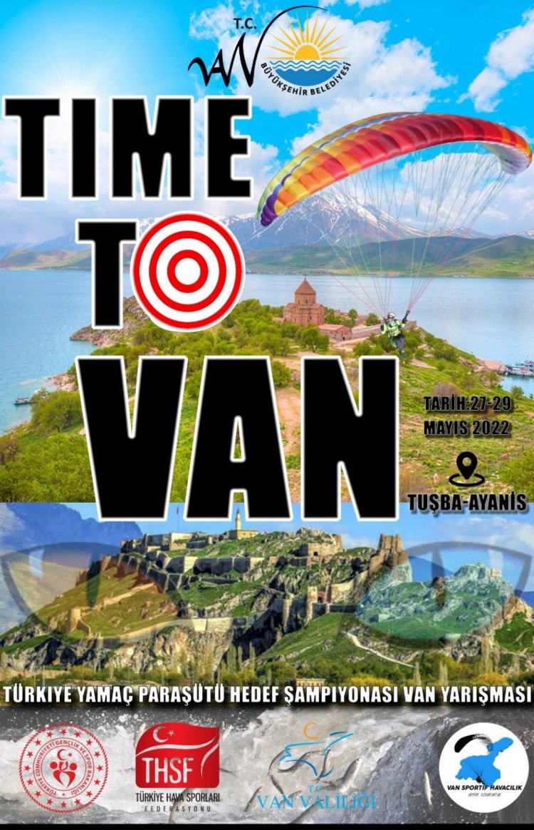 VAN GÖLÜ KIYILARINDA YAMAÇ PARAŞÜT YARIŞMASI YAPILACAK