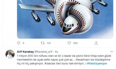 VAN UÇAK SEFERLERİ: ARTIK ÇÖZÜN!