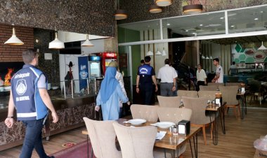 VAN BÜYÜKŞEHİR BELEDİYESİ LOKANTA VE RESTORAN DENETİMİNE ÇIKTI