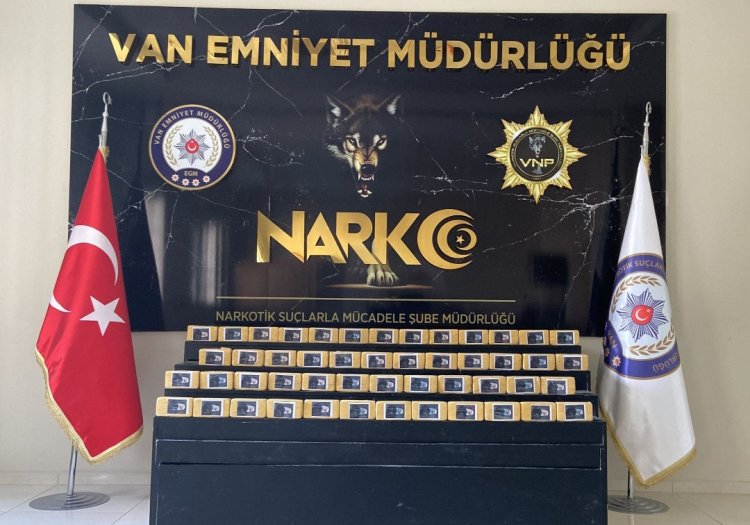VAN'DA 27 KİLO 100 GRAM UYUŞTURUCU MADDE ELE GEÇİRİLDİ: 5 KİŞİ YAKALANDI