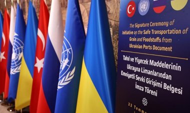 TARİHİ ZİRVEDE TAHIL SEVKİYATI İÇİN   İMZALAR ATILDI!