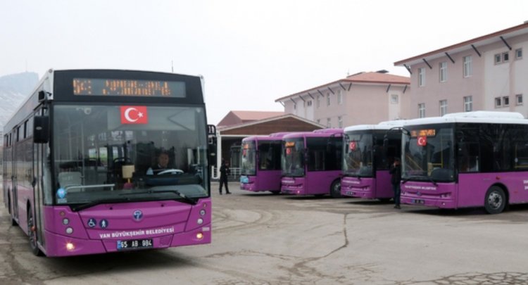 VAN'DA KURBAN BAYRAMI'NDA OTOBÜSLER ÜCRETSİZ OLACAK!