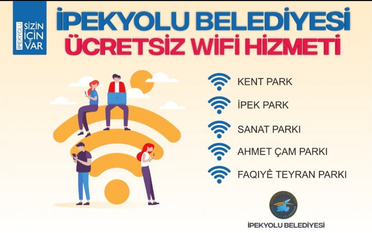 İPEKYOLU BELEDİYESİN'DEN GEÇ KALINMIŞ BİR HİZMET PARKLARINDA ÜCRETSİZ İNTERNET DÖNEMİ BAŞLATTI!