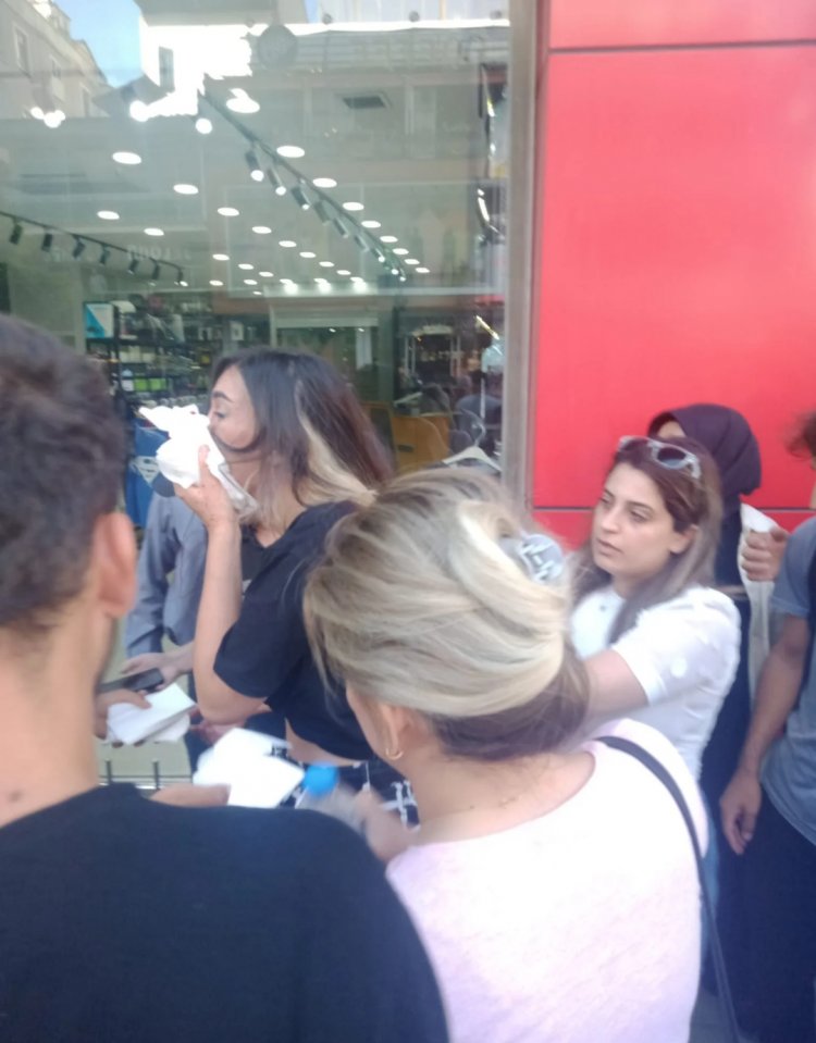 VAN'DA BİR ERKEK, KADINI DARP ETTİ!