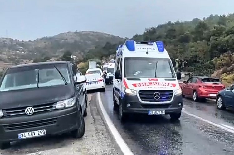 SANATÇI İBRAHİM TATLISES, BODRUM'DA TRAFİK KAZASI GEÇİRDİ!