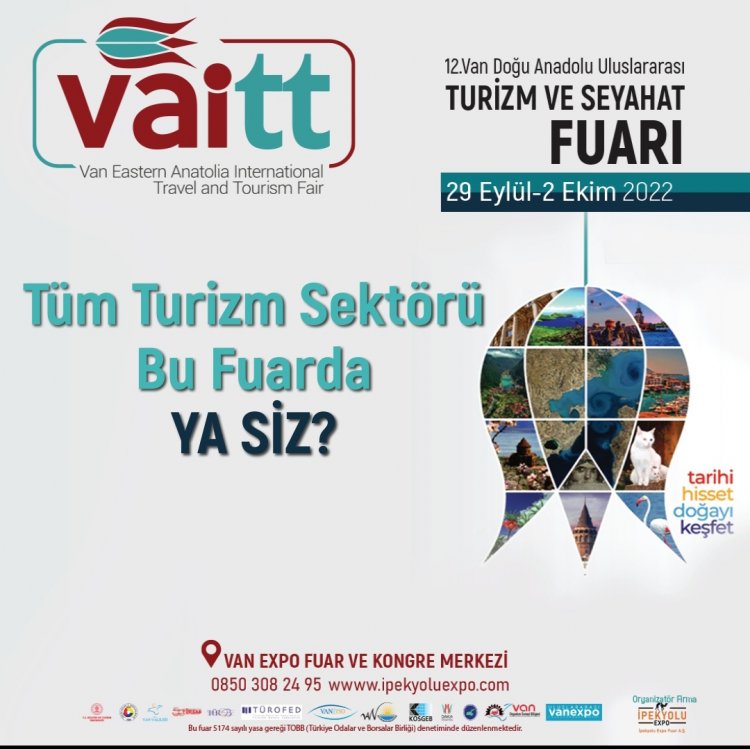 TÜM TURİZM SEKTÖRÜ BU FUARDA YA SİZ!