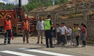 VAN'DA YAYA GÜVENLİĞİ İÇİN TRAFİK TİMLERİ ÇALIŞMA BAŞLATTI!