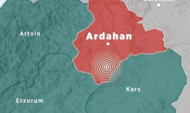 ARDAHAN'DA 5 BÜYÜKLÜĞÜNDE DEPREM !