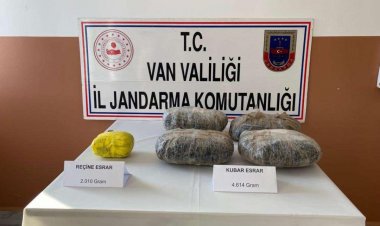 VAN'DA 4 KG 614 GR KUBAR ELE GEÇİRİLDİ!