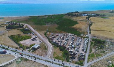 DOĞU ANADOLU'NUN EN BÜYÜK MİLLET BAHÇESİ VAN'IN TUŞBA İLÇESİNDE YAPILMAYA BAŞLADI!