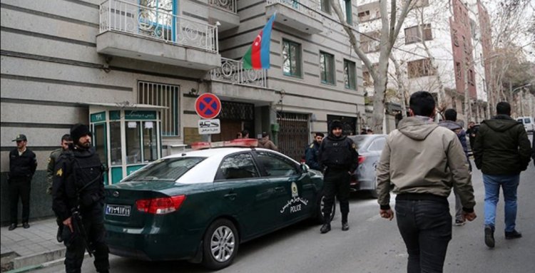 AZERBAYCAN BÜYÜKELÇİLİĞİ'NE İRAN'DA SİLAHLI SALDIRI: 1 ÖLÜ, 2 YARALI!