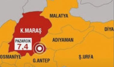 KAHRAMANMARAŞ'TA 7.4 BÜYÜKLÜĞÜNDE DEPREM! BİRÇOK İLDE BİNALAR YIKILDI!