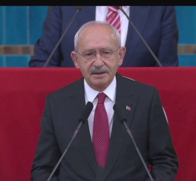 KILIÇDAROĞLU HELALLİK İSTEDİ, GRUP KÜRSÜSÜNDEN VEDA ETTİ!