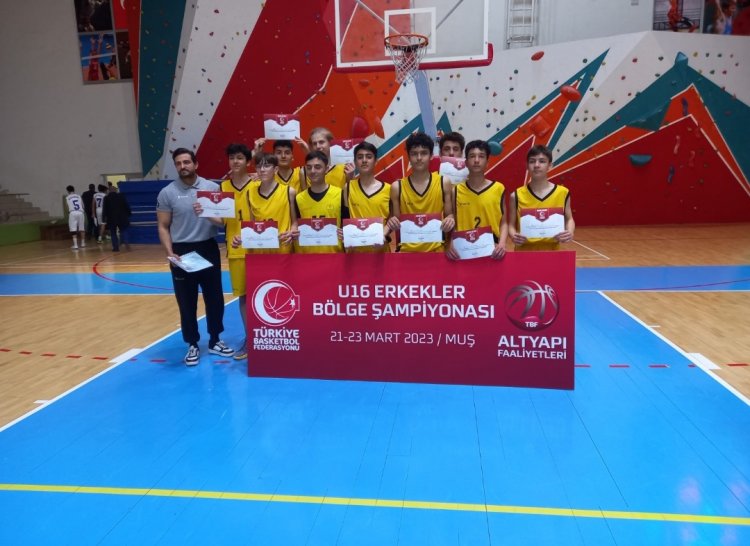 VAN BÜYÜKŞEHİR BELEDİYESPOR U-16 BASKETBOL TAKIMI ANADOLU ŞAMPİYONASI İÇİN OYNANACAĞI TARİHİ BEKLİYOR!