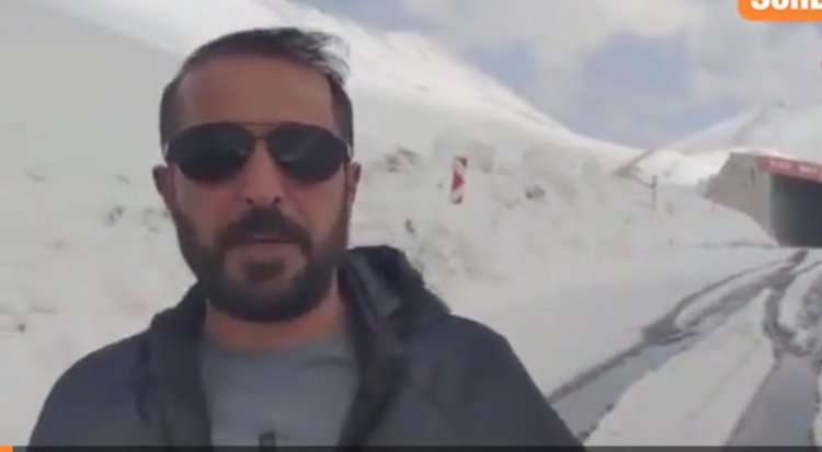 TÜRKİYE'NİN EN YÜKSEK GEÇİDİ OLAN KARABET KAR ALTINDA!