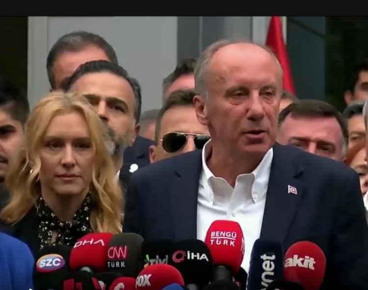 MUHARREM İNCE ADAYLIKTAN ÇEKİLDİ 