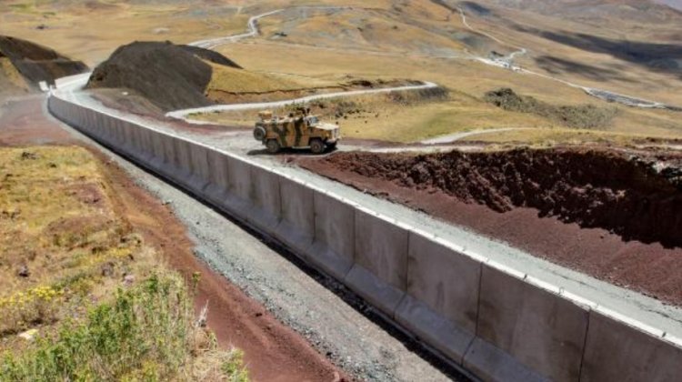 İRAN-VAN SINIRINDA İNŞA EDİLEN DUVARIN 96  KM'Sİ BİTTİ!