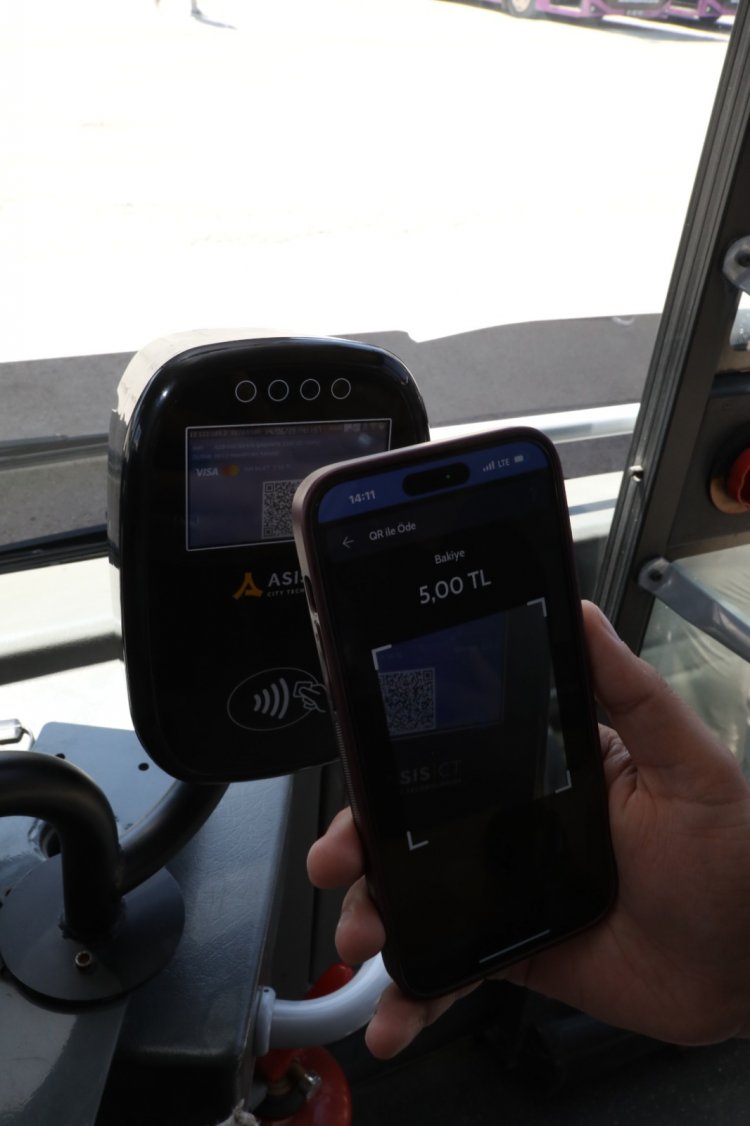 VAN BÜYÜKŞEHİR BELEDİYESİ ULAŞIMDA QR(KAREKOD) KOD'A ARTIK GEÇTİ!