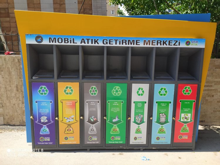 İPEKYOLU BELEDİYESİ YENİ MOBİL ATIK GETİRME MERKEZİ KURDU!