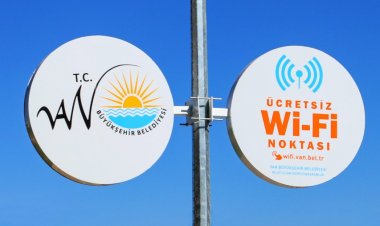 VAN'DA Wİ-Fİ AĞI KULLANIM ALANI GENİŞLETİLİYOR!