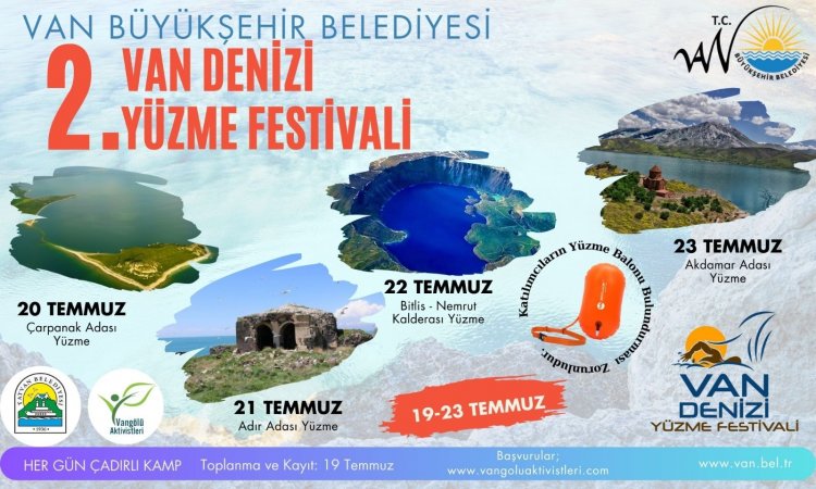 BÜYÜKŞEHİR 2. VAN DENİZİ YÜZME FESTİVALİ PROGRAMI İÇİN HAZIRLIK YAPIYOR!
