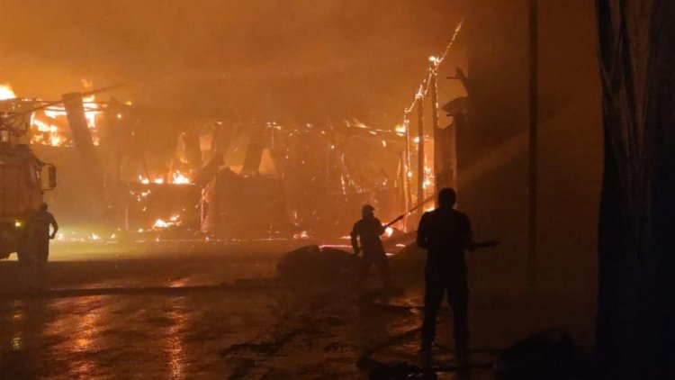 VAN'DA BÜYÜK YANGIN!