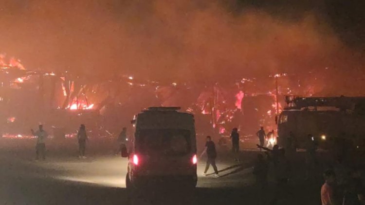VAN'DA BÜYÜK YANGIN!