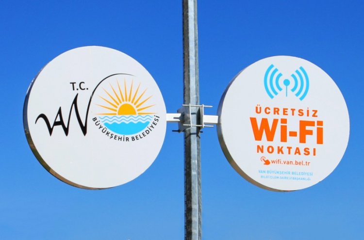 VAN'DA Wİ-Fİ AĞI KULLANIM ALANI GENİŞLETİLİYOR!