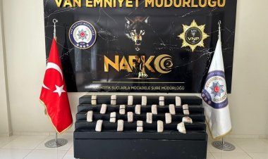 13 KİLO 534 GRAM UYUŞTURUCU ELE GEÇİRİLDİ