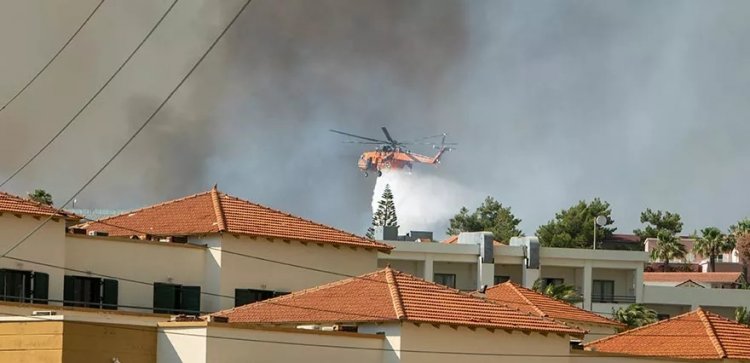 YUNANİSTAN, YANGINDAN DOLAYI BEDAVA BİR HAFTA TATİL SÖZÜ VERDİ
