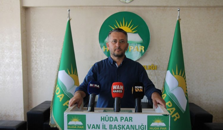 HÜDA PAR'DAN VAN'DAKİ BELEDİYELERE BÜYÜK ELEŞTİRİ!