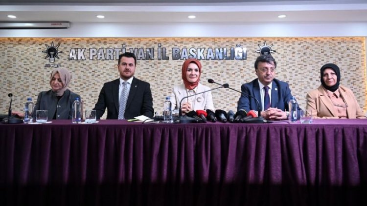 BAKAN GÖKTAŞ VAN'A GELDİ: 79,5 MİLYON LİRALIK YATIRIM SÖZÜ VERDİ!