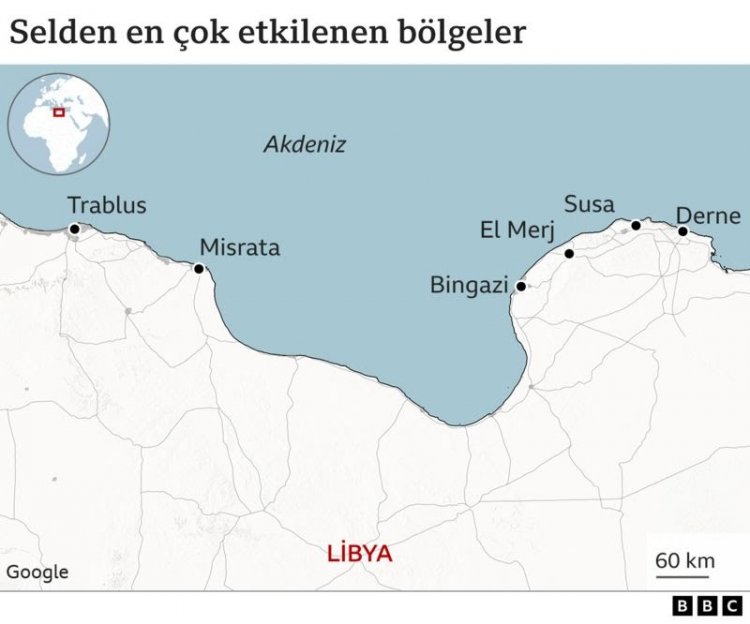 LİBYA'DA ÖLÜ SAYISI 6 BİNİ GEÇTİ! BİNLERCE KAYIP VAR!..