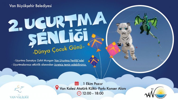 BÜYÜKŞEHİR "DÜNYA ÇOCUK GÜNÜ"NDE UÇURTMA ŞENLİĞİNE DÜZENLEYECEK